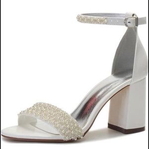 Ivory Pearl Heels